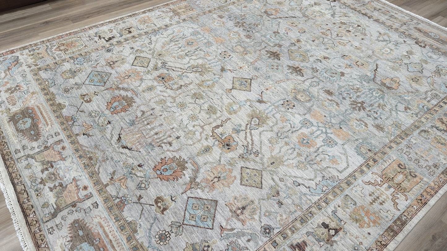 Vintage Look Agra 9'0"x12'1" Area Rug