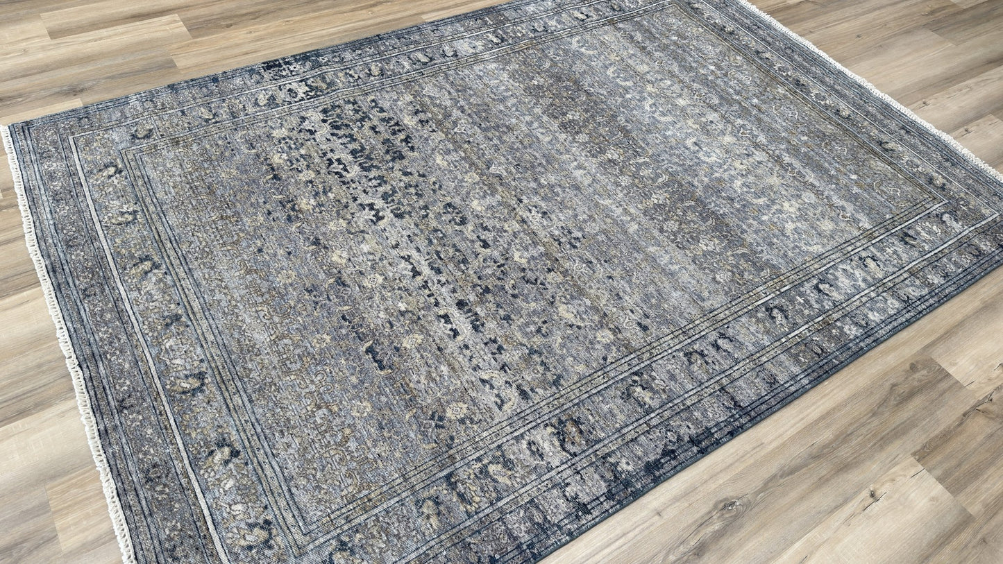 Vintage Look Khotan 6'0"x9'1" Area Rug