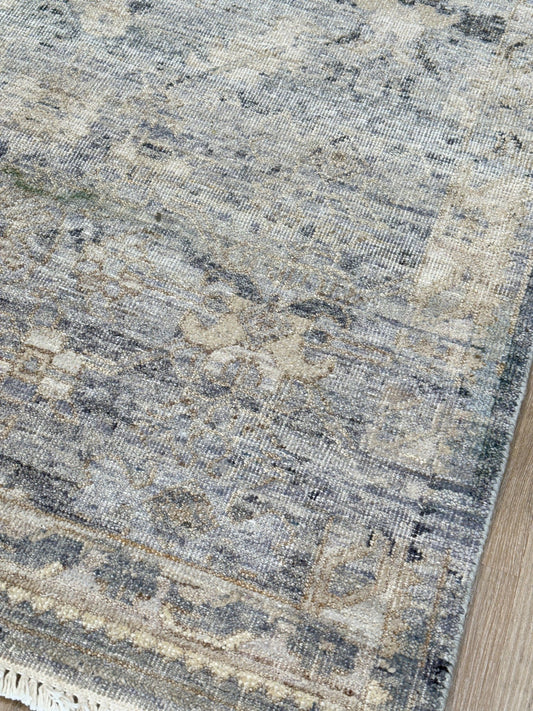 Vintage Look Oushak 5'2"x6'11" Area Rug