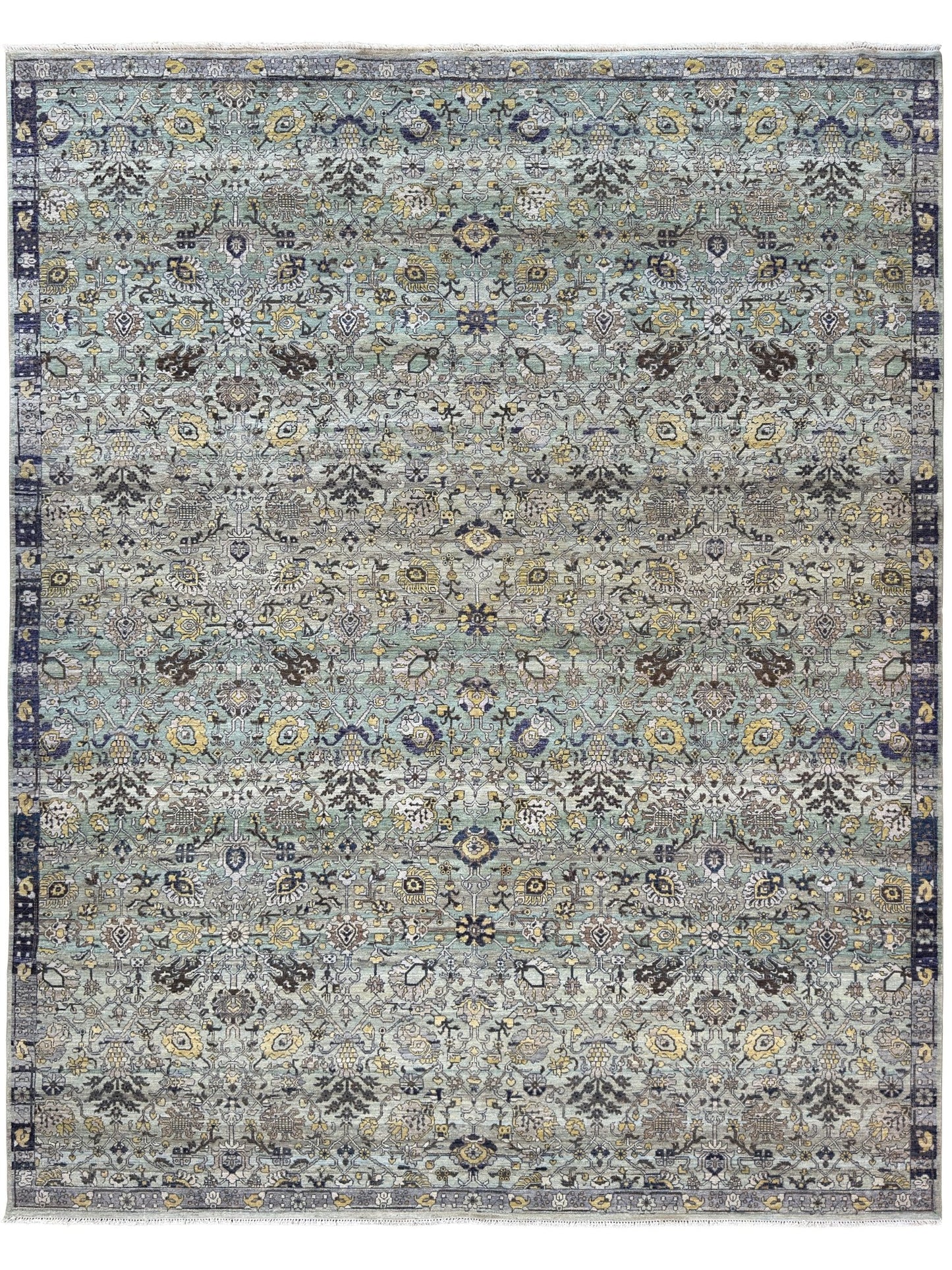 Vintage Look Tabriz 12'2"x15'2" Area Rug