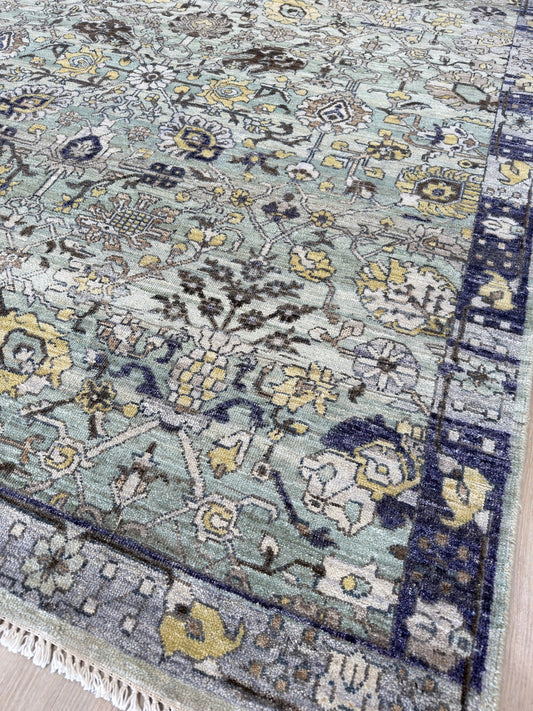 Vintage Look Tabriz 12'2"x15'2" Area Rug