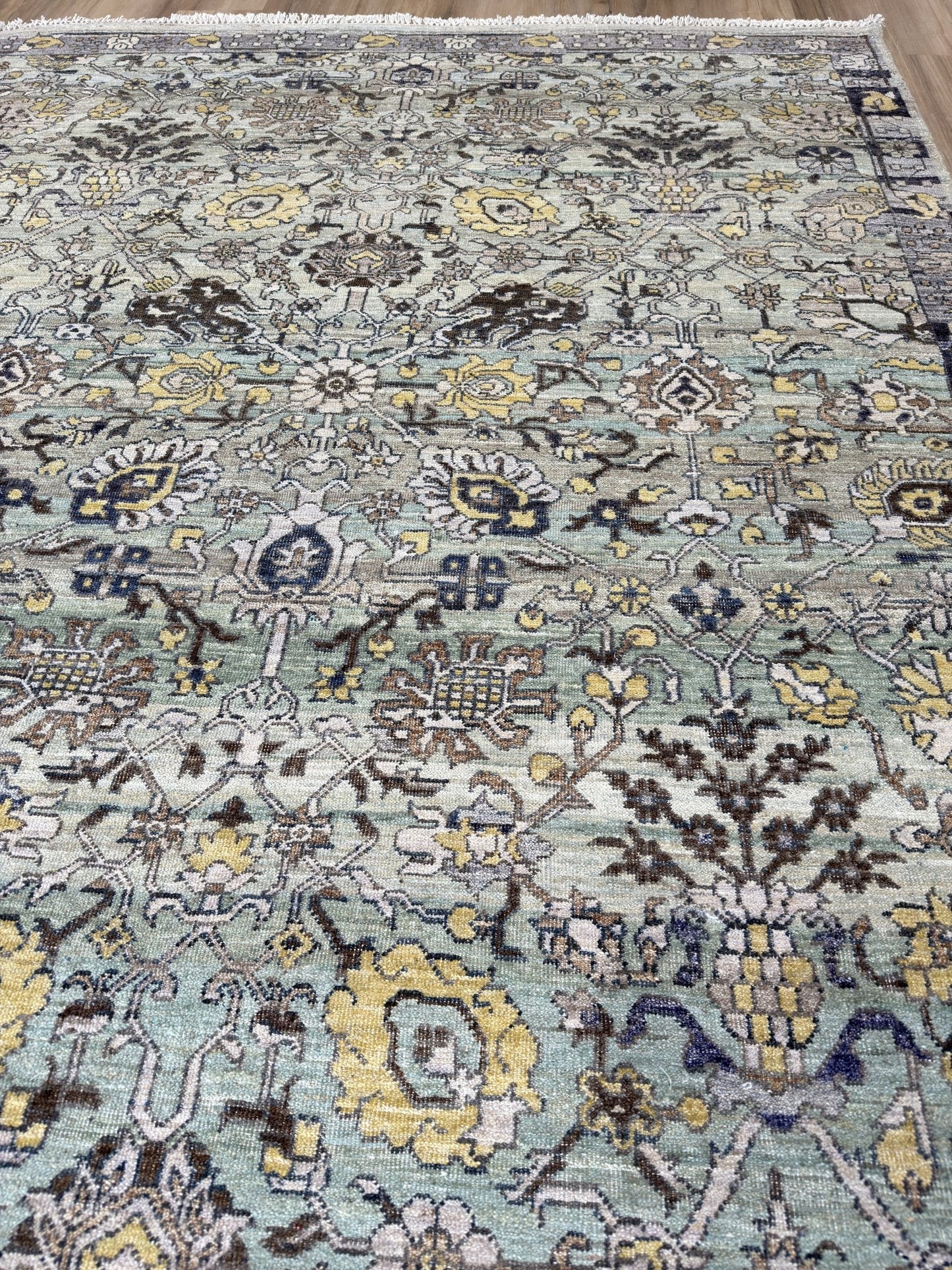 Vintage Look Tabriz 12'2"x15'2" Area Rug