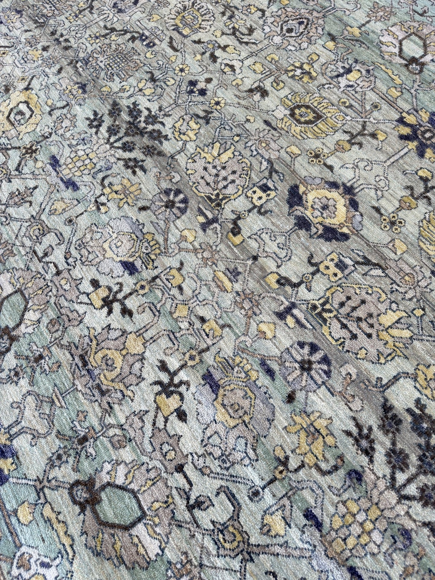 Vintage Look Tabriz 12'2"x15'2" Area Rug