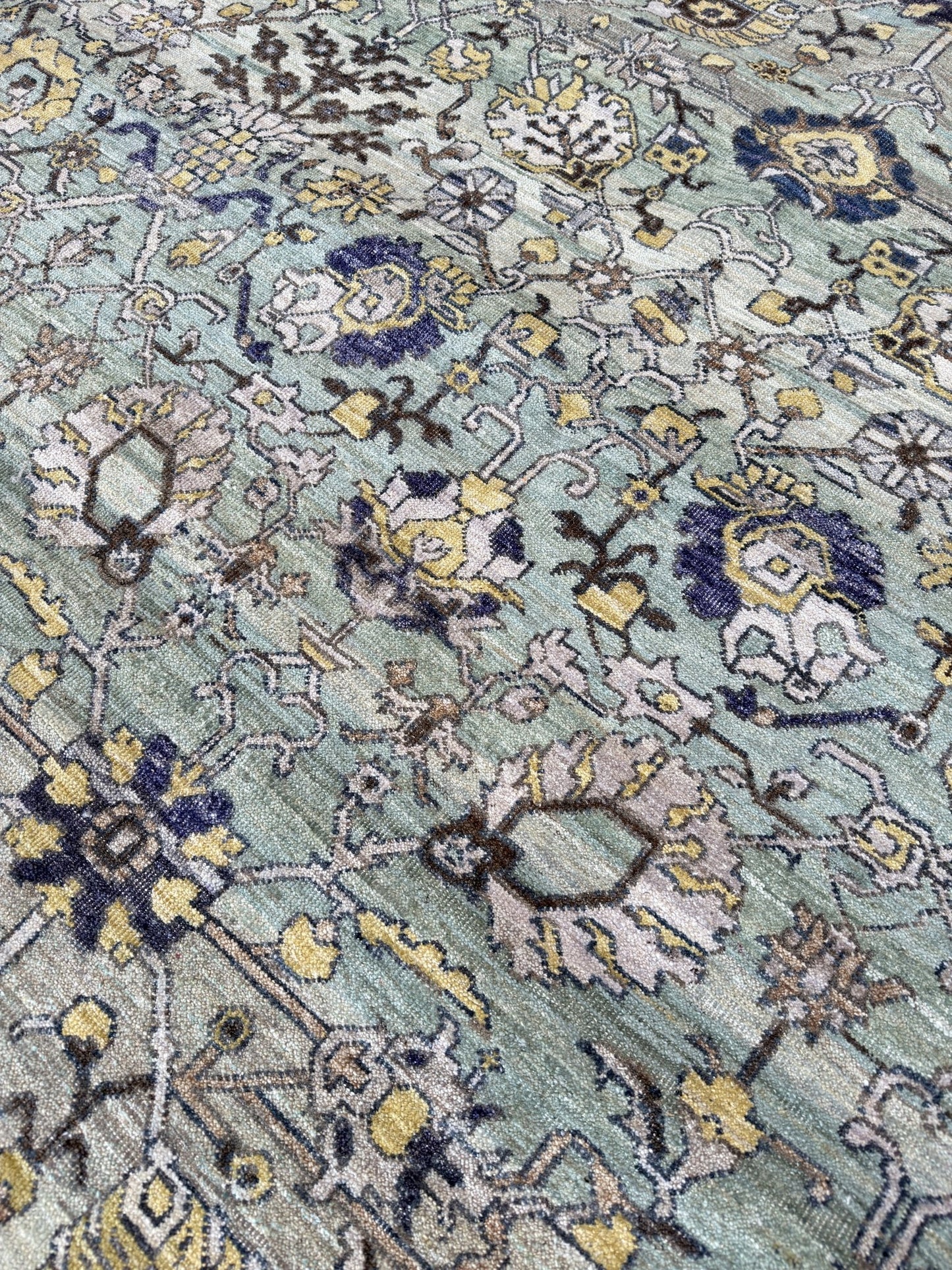 Vintage Look Tabriz 12'2"x15'2" Area Rug
