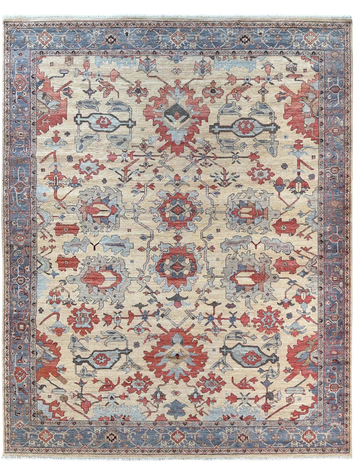 Vintage Look Heriz 12'1"x15'2" Area Rug