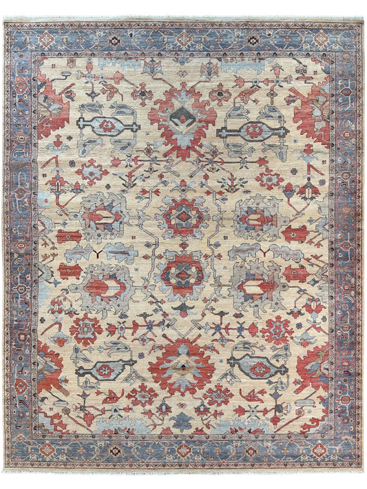 Vintage Look Heriz 12'1"x15'2" Area Rug