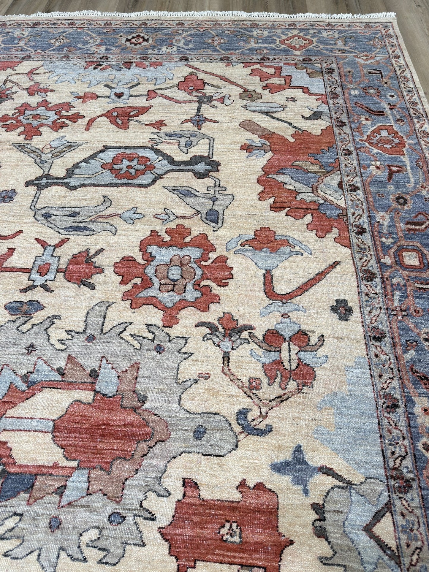 Vintage Look Heriz 12'1"x15'2" Area Rug