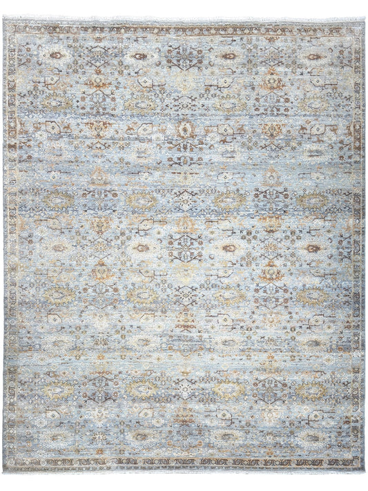 Vintage Look Oushak 12'1"x15'2" Area Rug