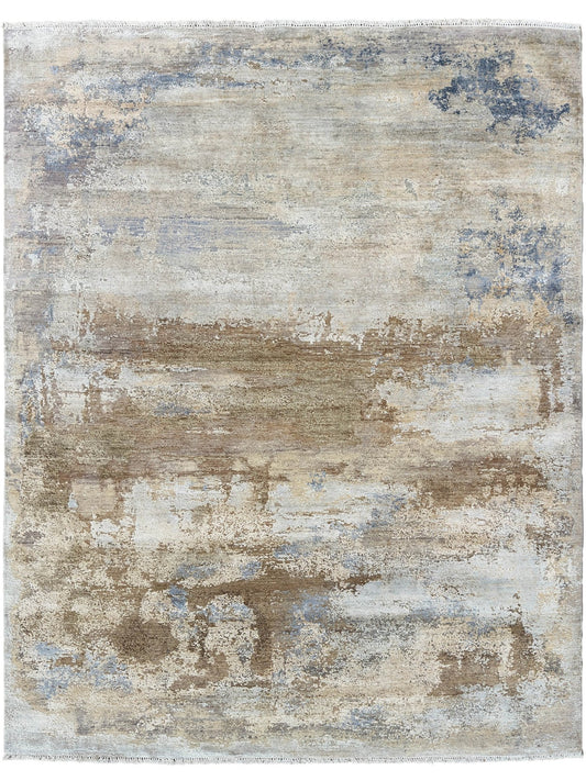 Abstract Modern 8'1"x10'2" Area Rug