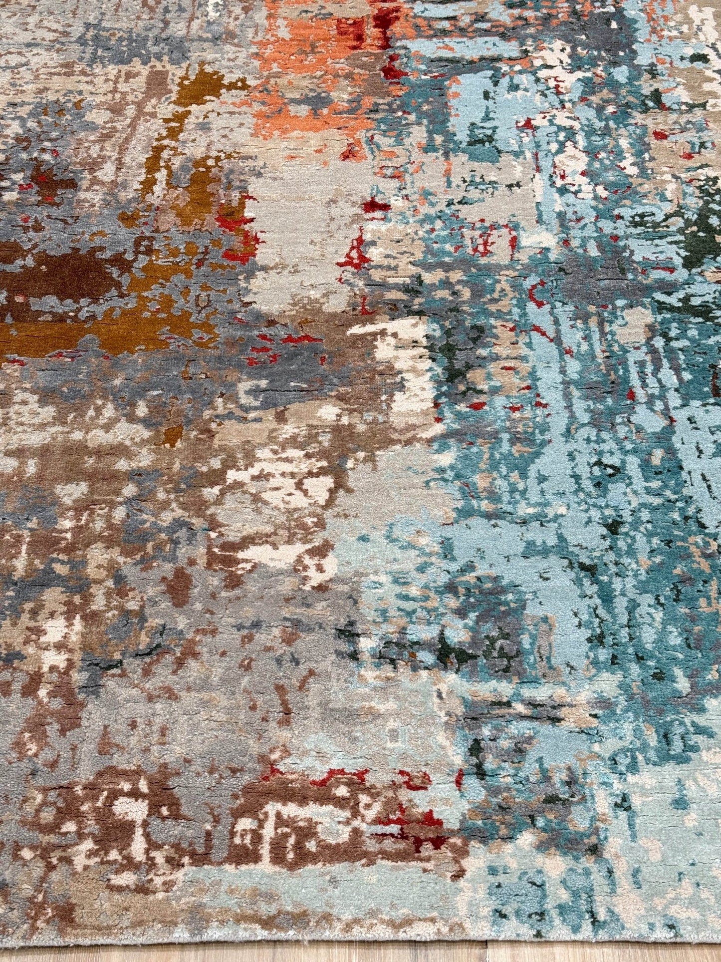 Abstract Modern 5'8"x8'2" Area Rug