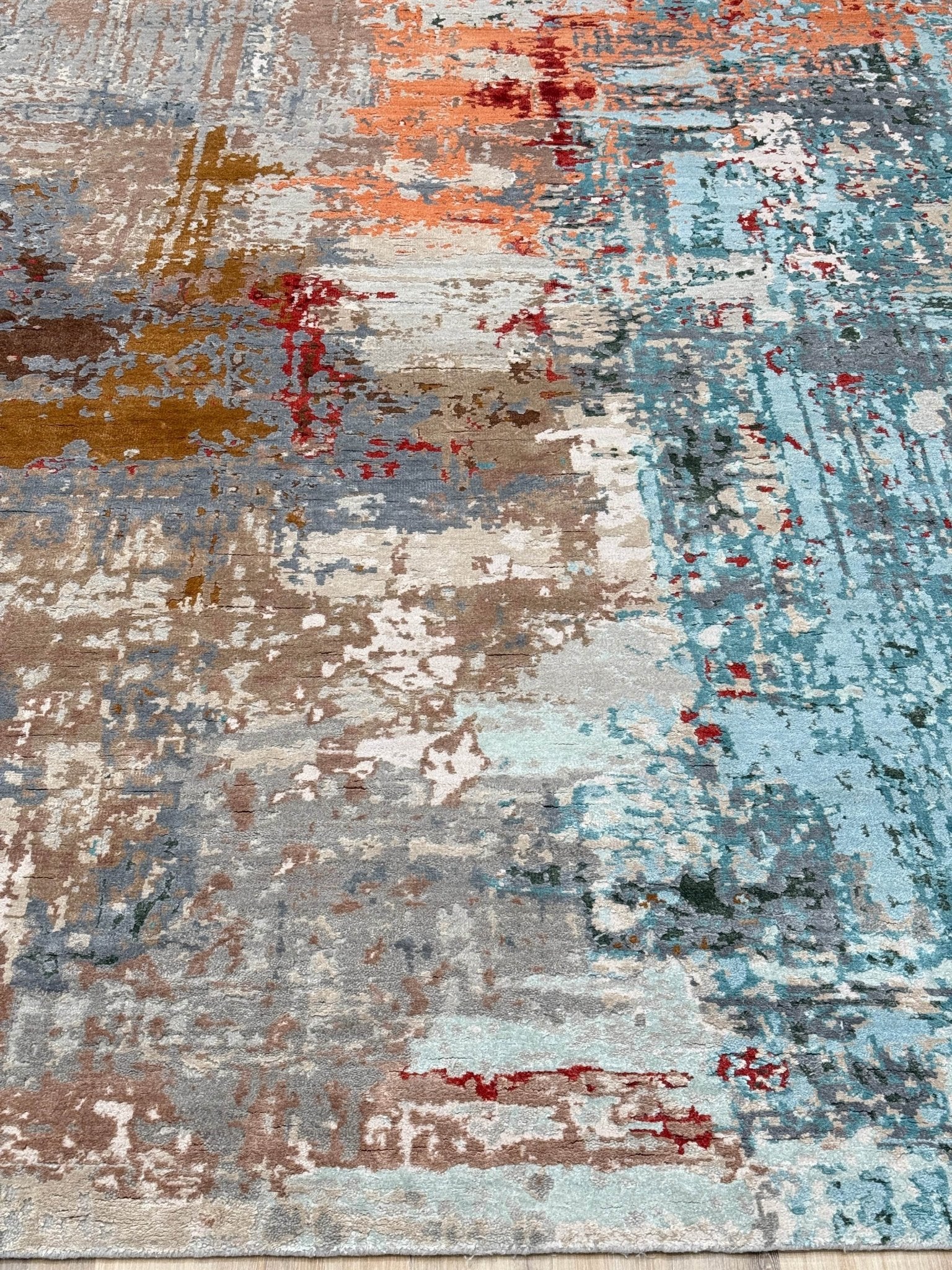 Abstract Modern 8'1"x10'0" Area Rug