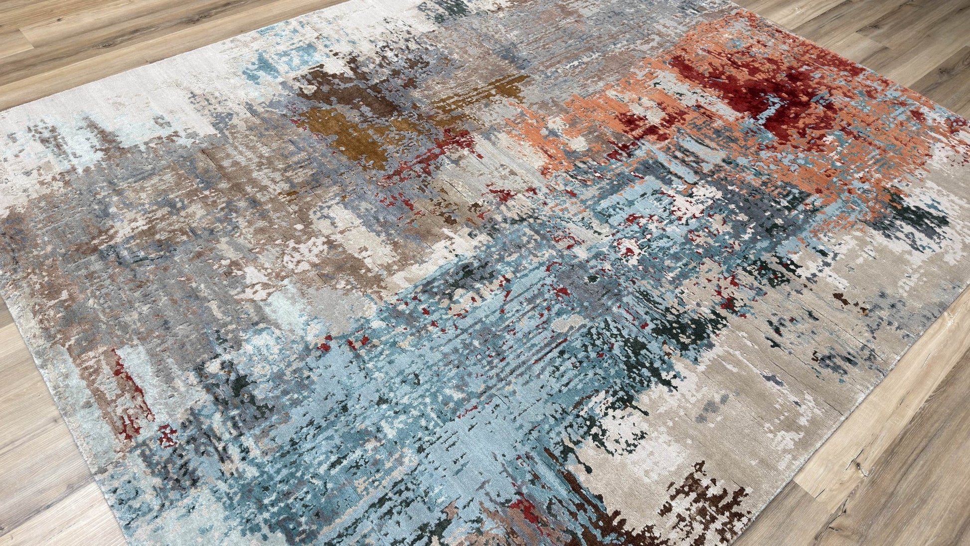 Abstract Modern 8'1"x10'0" Area Rug