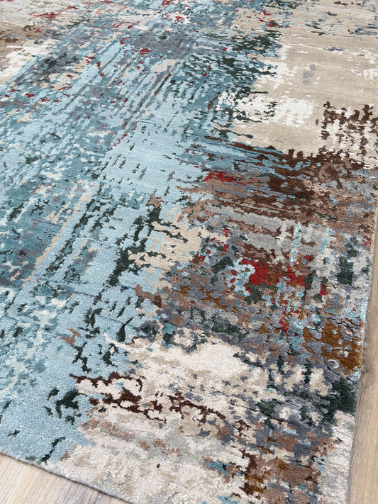 Abstract Modern 8'1"x10'0" Area Rug