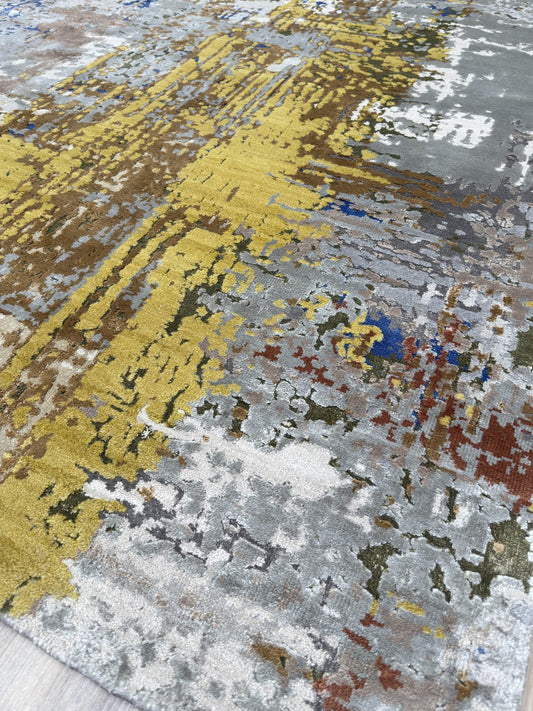 Abstract Modern 8'2"x10'0" Area Rug