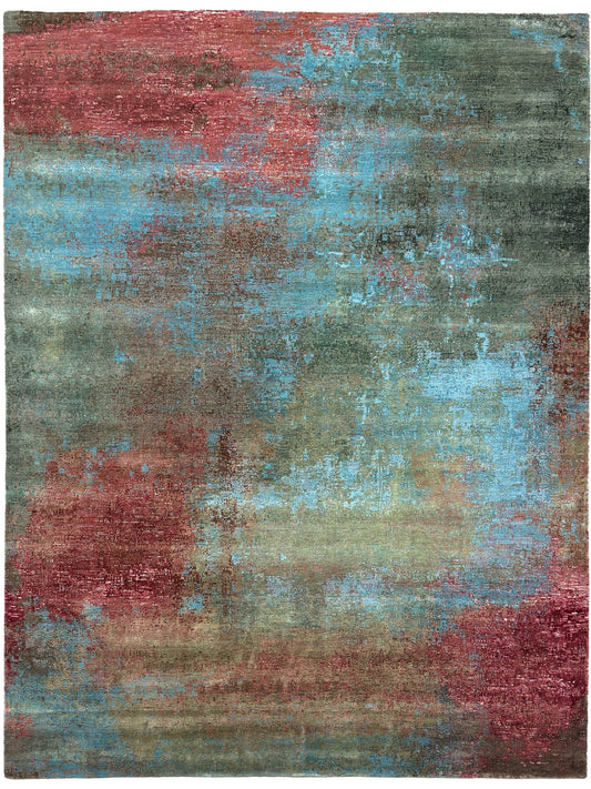 Abstract Modern 9'2"x12'0" Area Rug