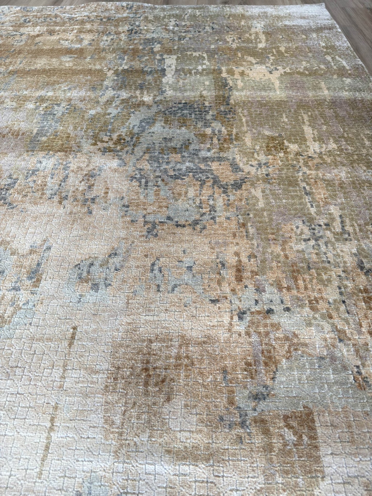 Abstract Modern 12'0"x15'0" Area Rug