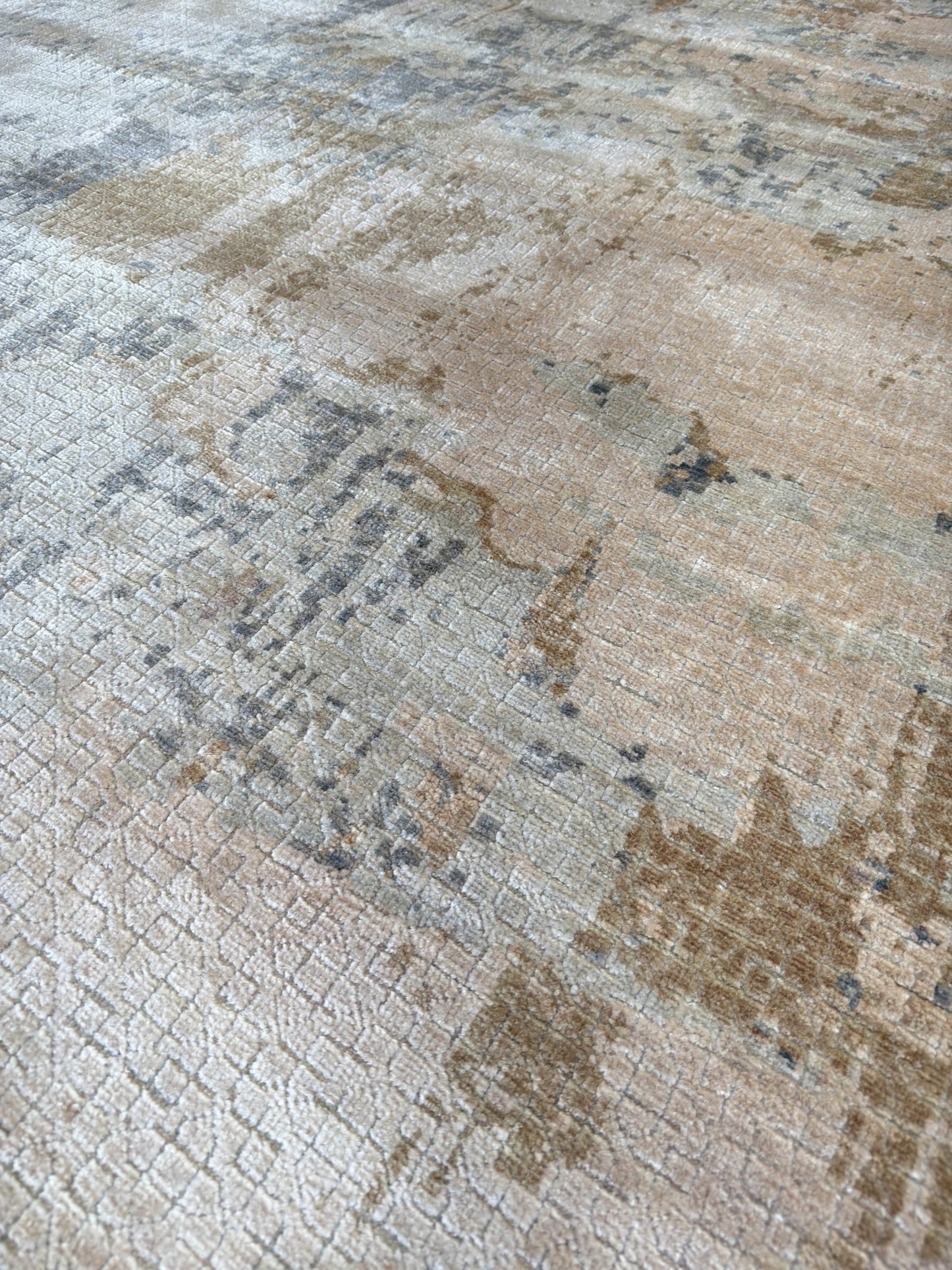 Abstract Modern 12'0"x15'0" Area Rug