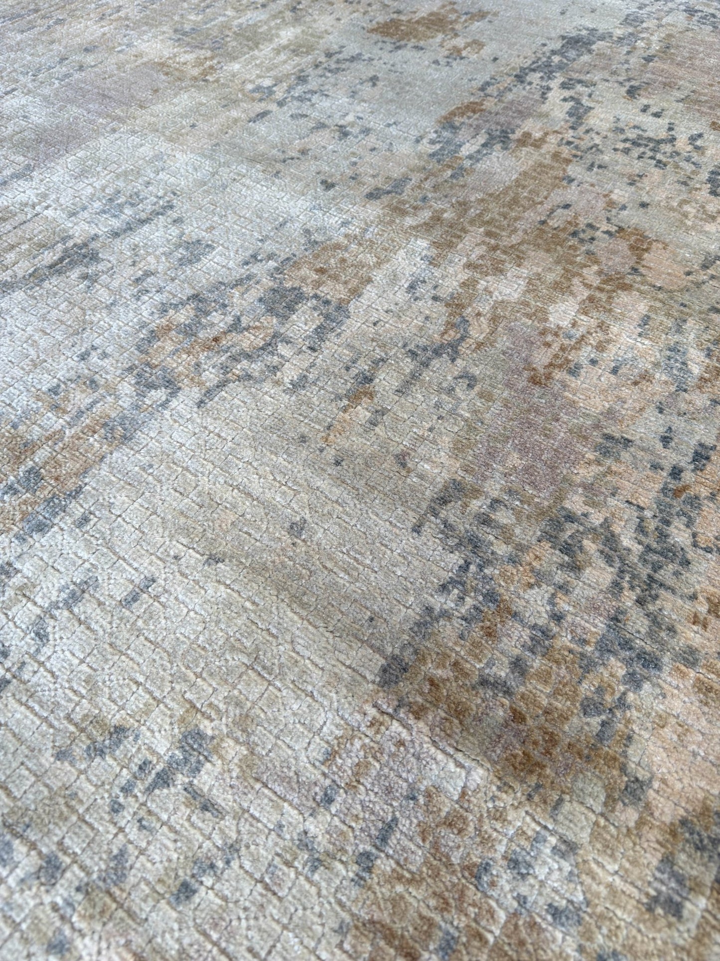 Abstract Modern 12'0"x15'0" Area Rug