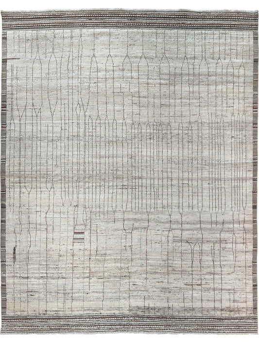 Moroccan Style 12'3"x14'11" Area Rug