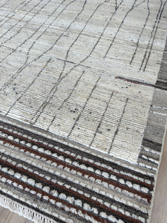 Moroccan Style 12'3"x14'11" Area Rug