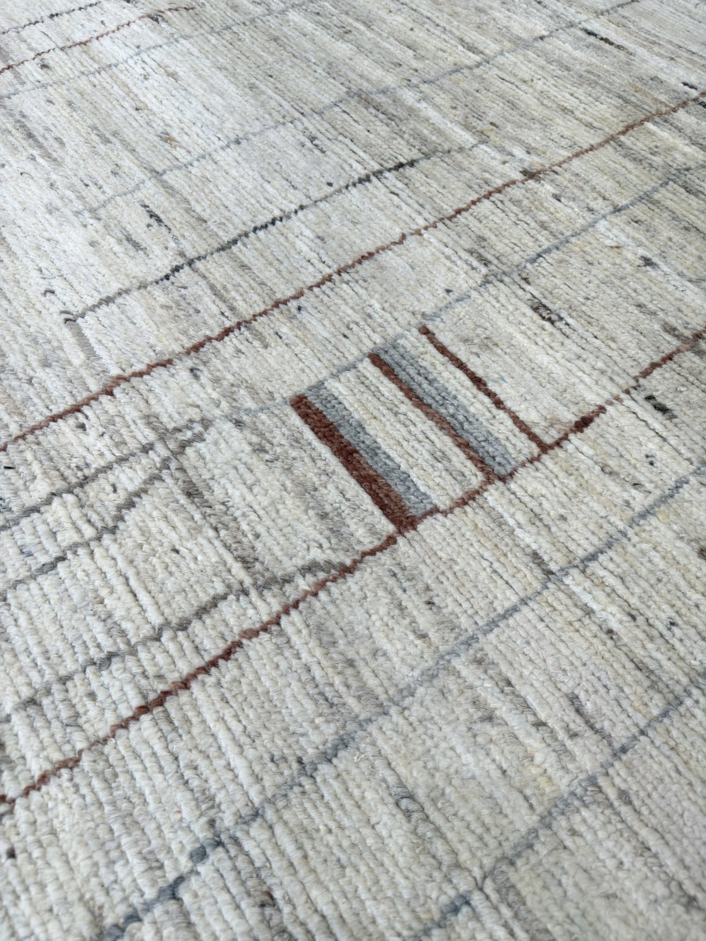 Moroccan Style 12'3"x14'11" Area Rug