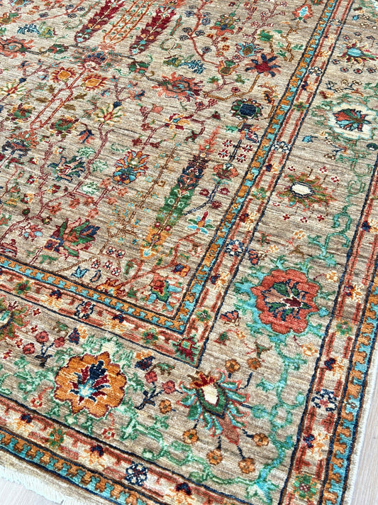 Transitional Tree of Life 5'3"x7'5" Area Rug