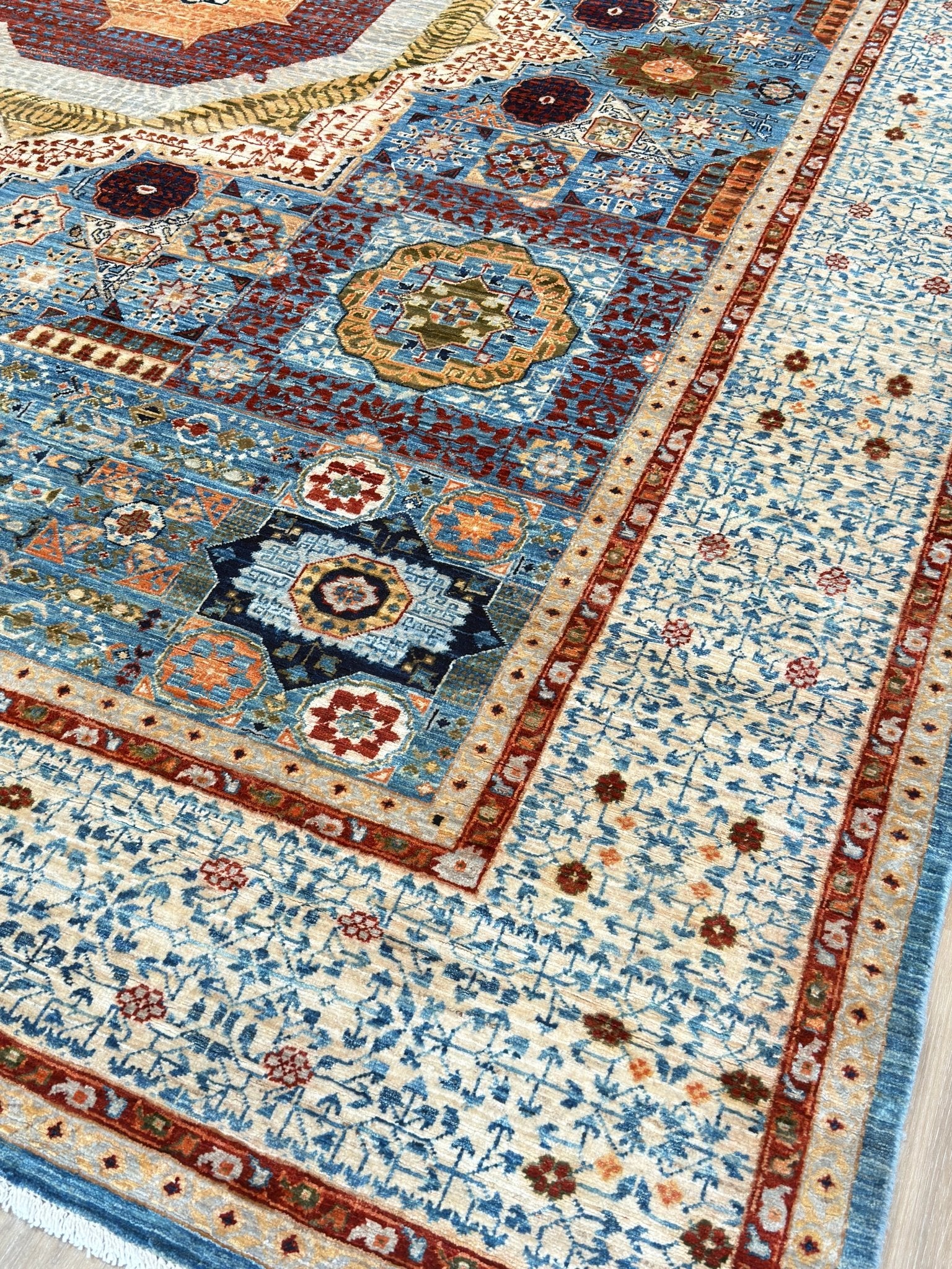 Transitional Mamluk 7'11"x9'6" Area Rug