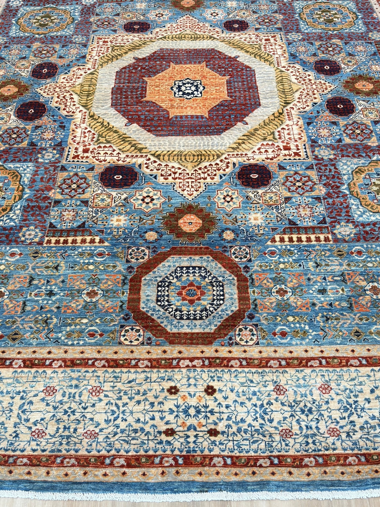 Transitional Mamluk 7'11"x9'6" Area Rug