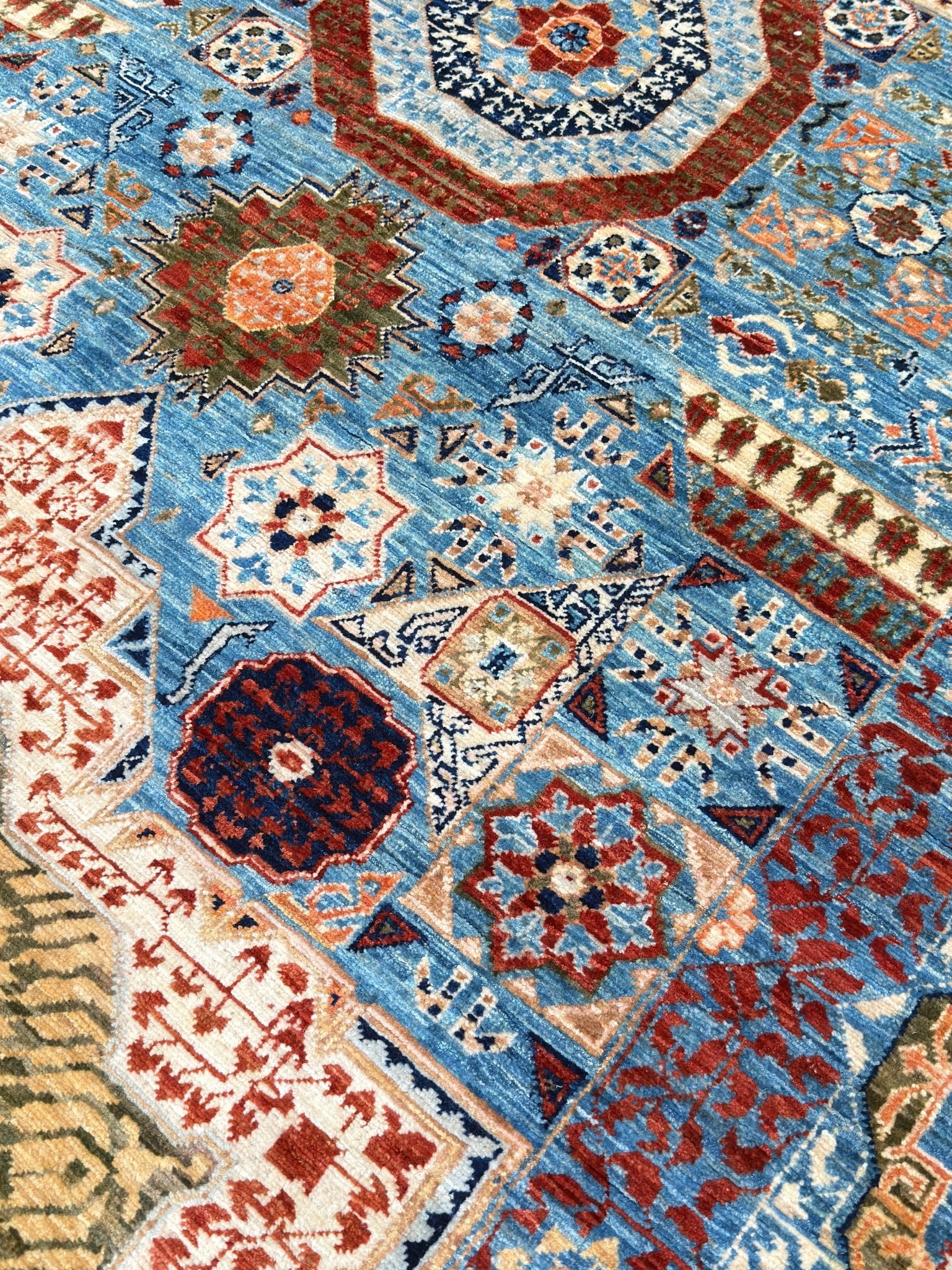 Transitional Mamluk 7'11"x9'6" Area Rug