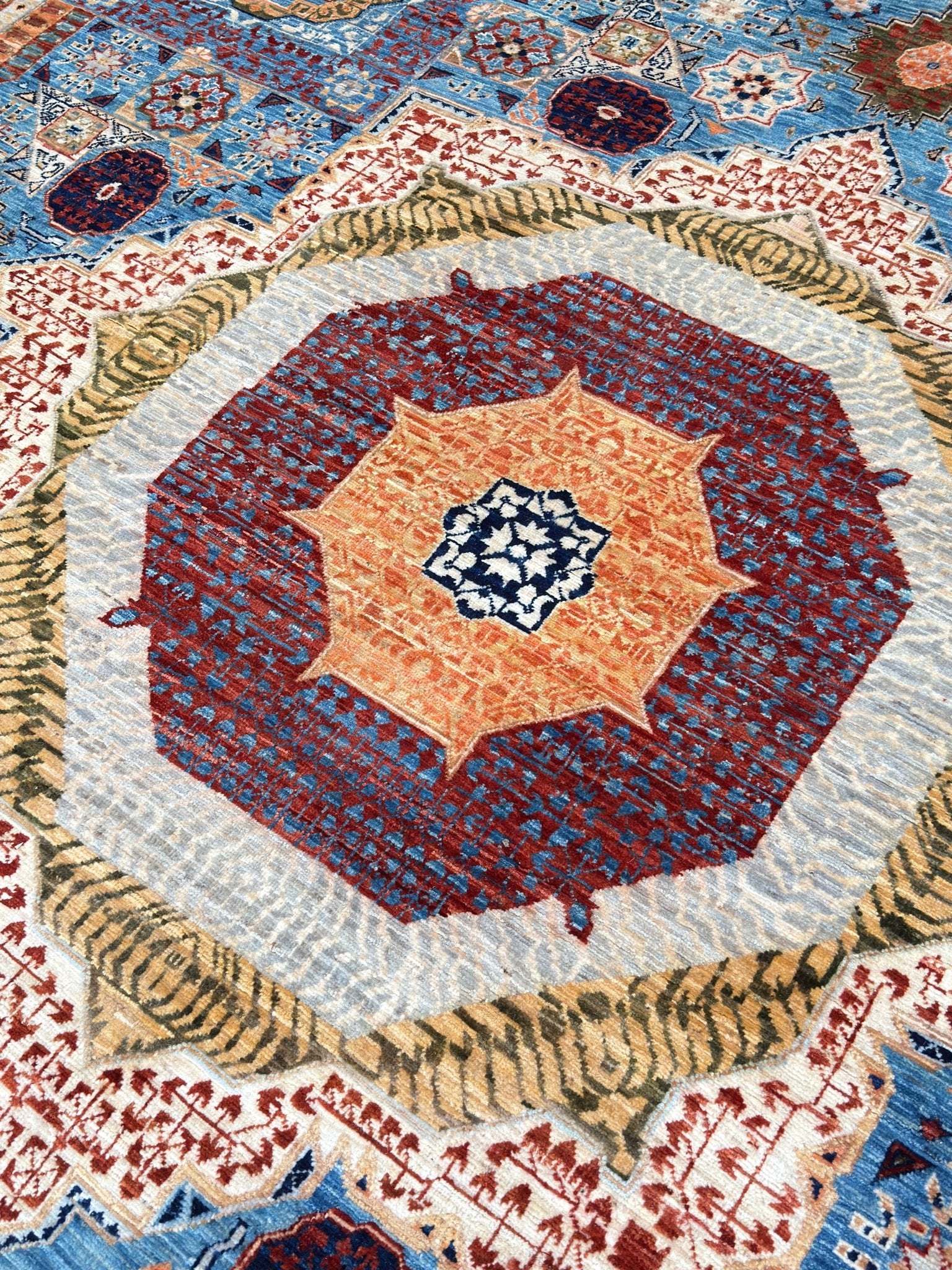 Transitional Mamluk 7'11"x9'6" Area Rug