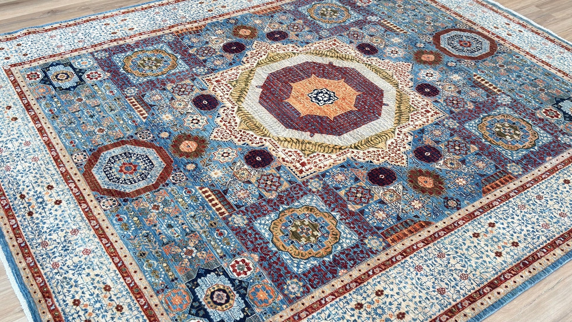 Transitional Mamluk 7'11"x9'6" Area Rug