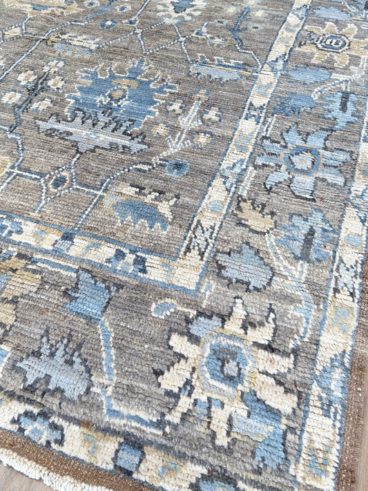 Moroccan Oushak 8'8"x10'2" Area Rug