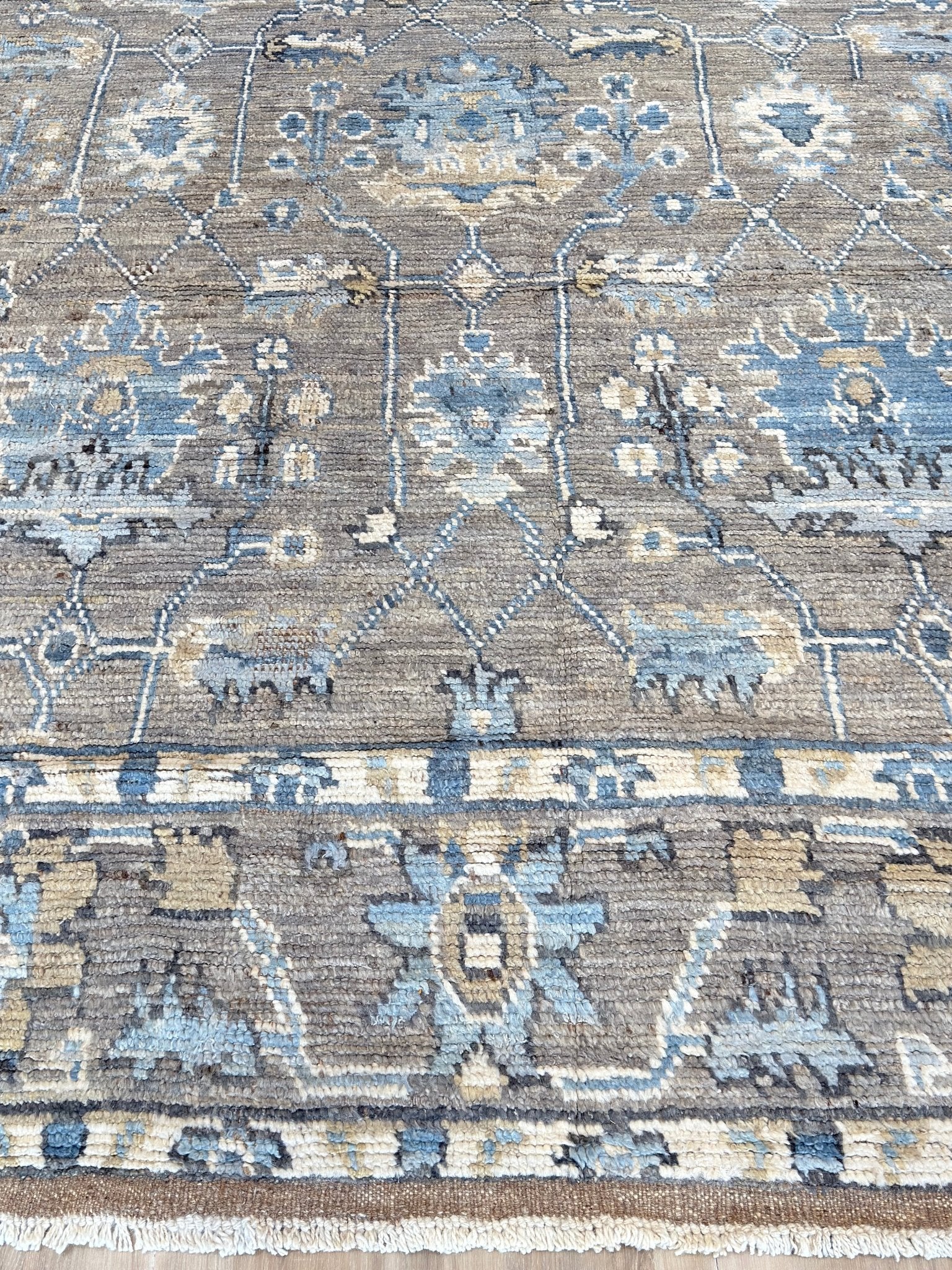 Moroccan Oushak 8'8"x10'2" Area Rug