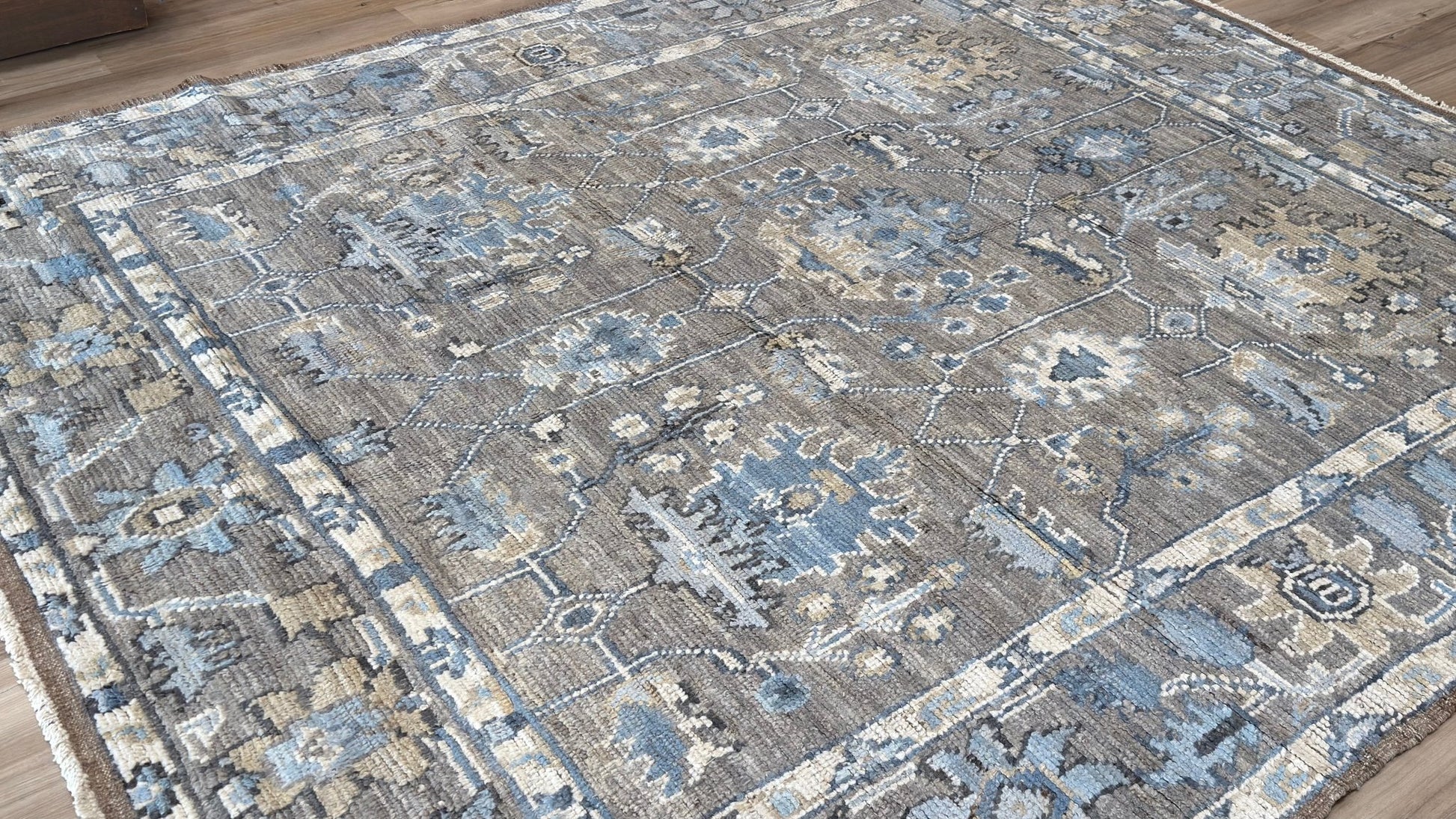 Moroccan Oushak 8'8"x10'2" Area Rug