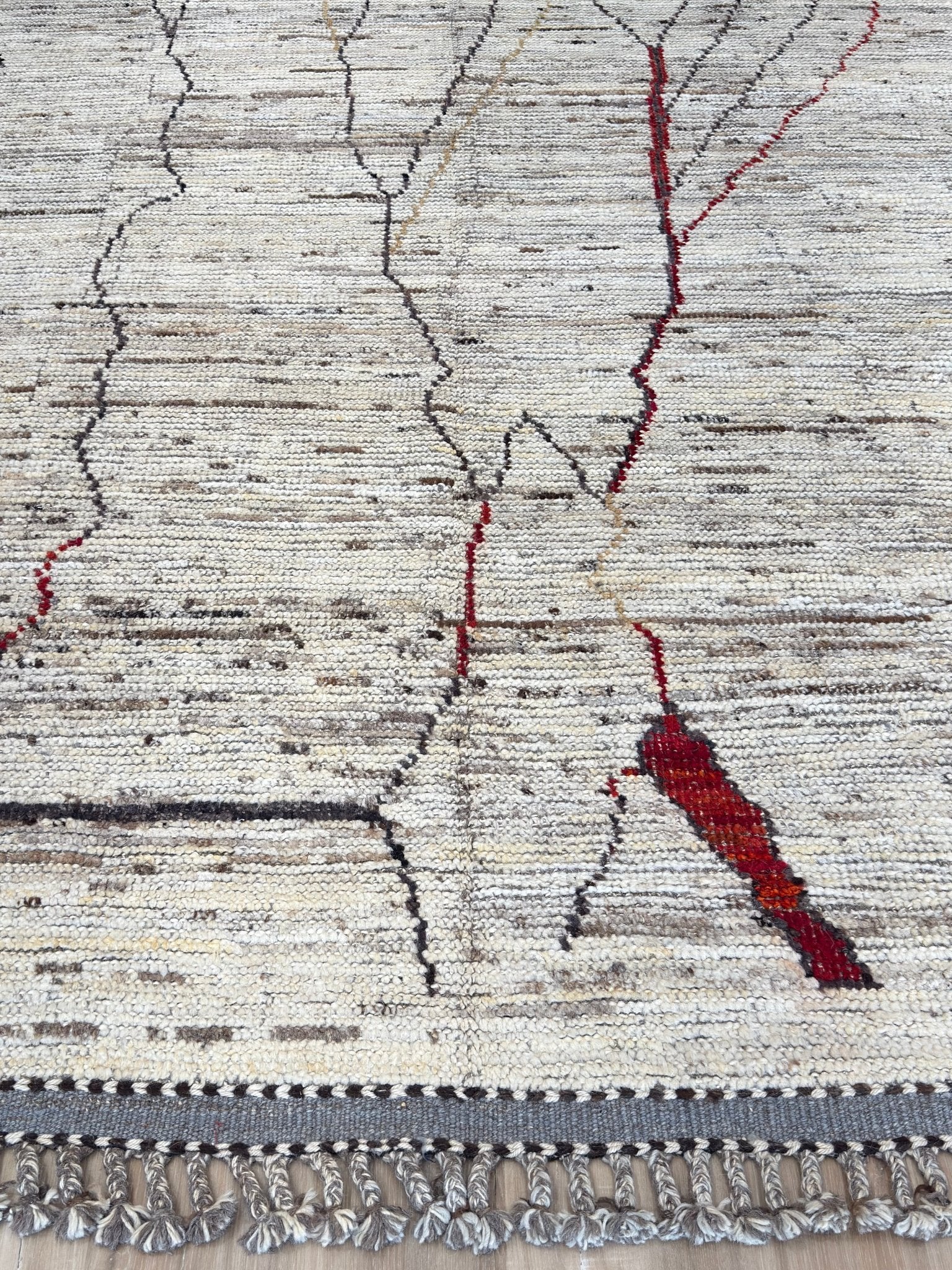 Moroccan Style 8'0"x11'0" Area Rug