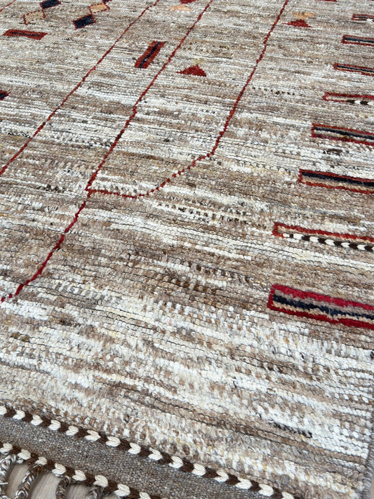 Moroccan Style 8'8"x12'5" Area Rug