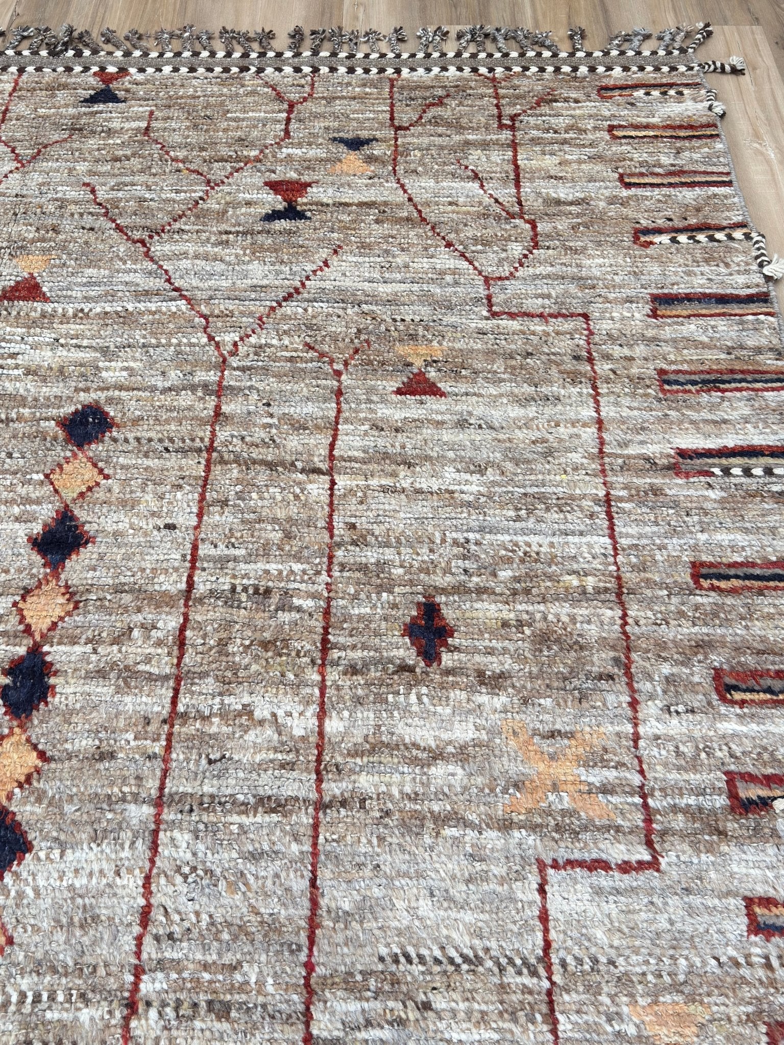 Moroccan Style 8'8"x12'5" Area Rug