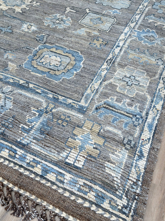 Moroccan Style 9'7"x12'10" Area Rug