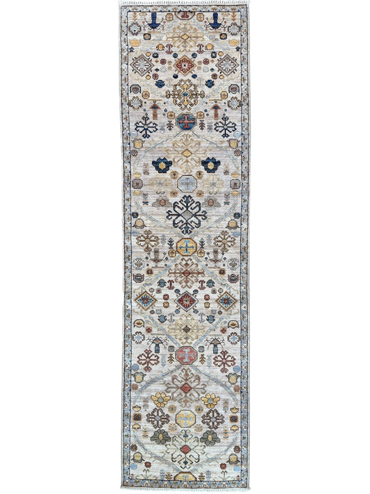 Transitional Mahal Runner 2'8"x9'8"