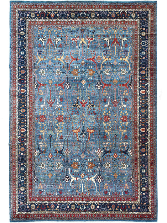 Transitional Bijar 12'0"x17'8"