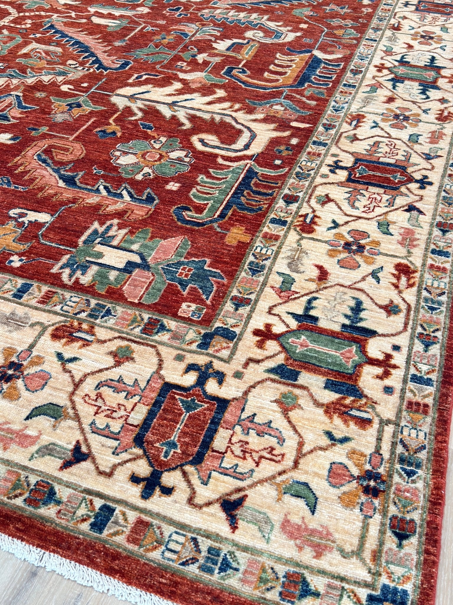 Transitional Serapi 10'0"x14'0" Area Rug