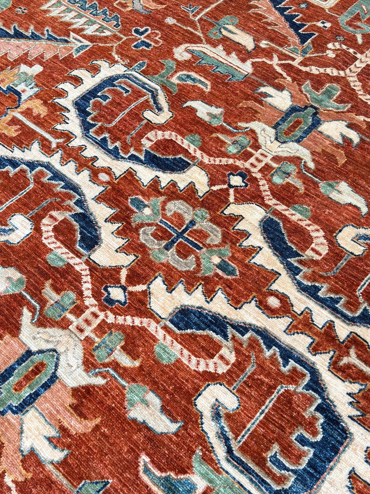 Transitional Serapi 10'0"x14'0" Area Rug