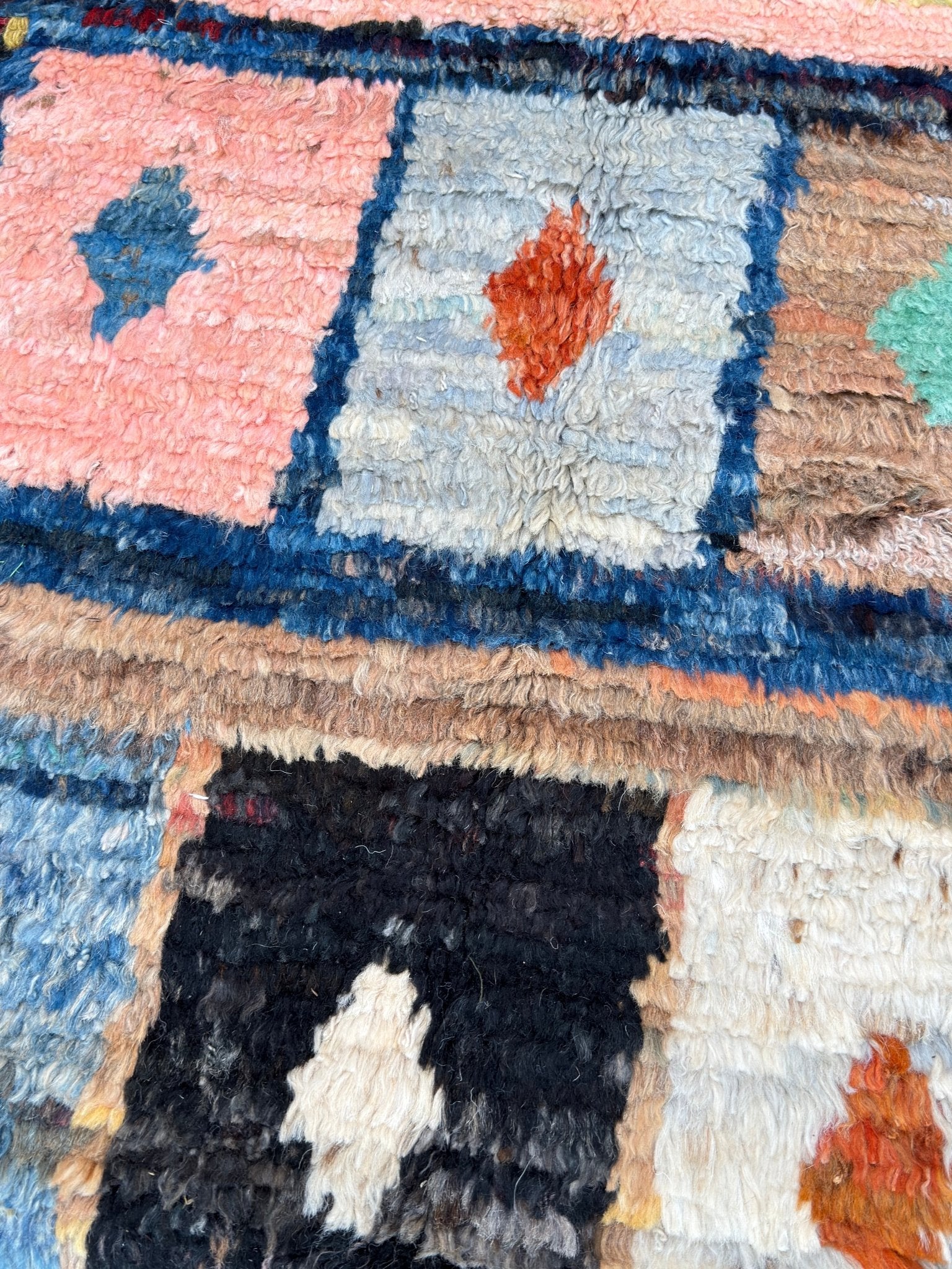 Moroccan Style 3'3"x9'3" Area Rug