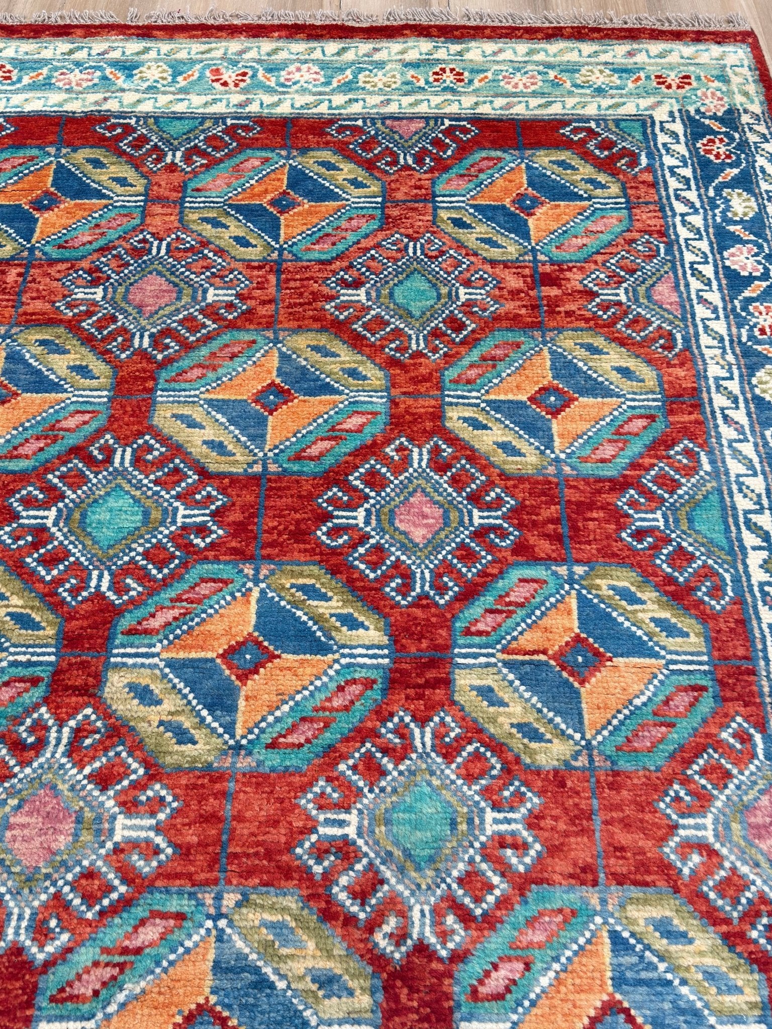 Tribal Boukhara 8'4"x9'7" Area Rug