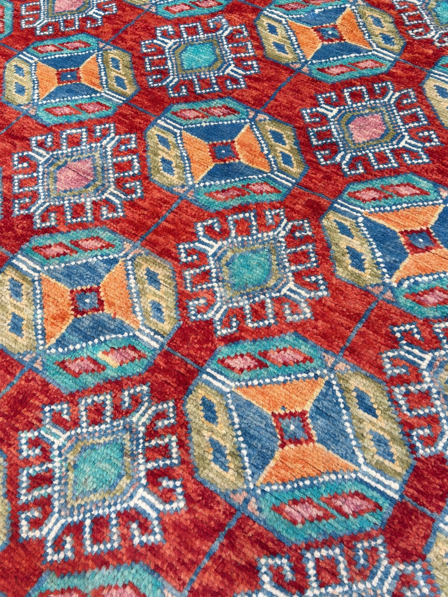 Tribal Boukhara 8'4"x9'7" Area Rug