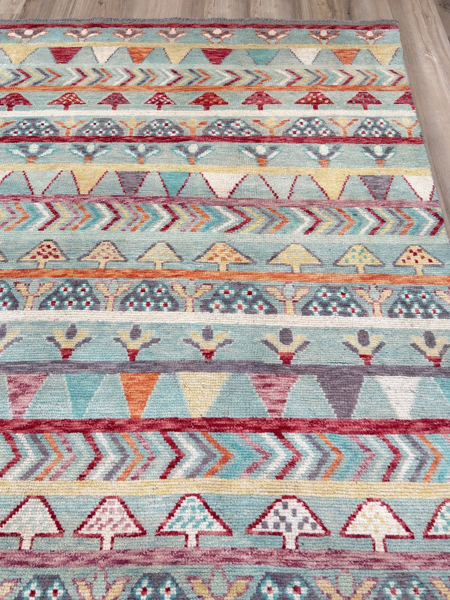 Tribal Style 9'0"x12'0" Area Rug