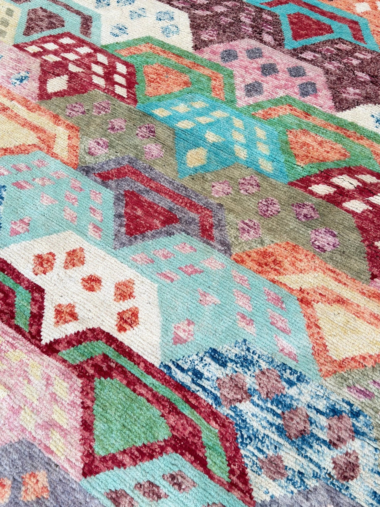 Tribal Style 11'6"x15'1" Area Rug