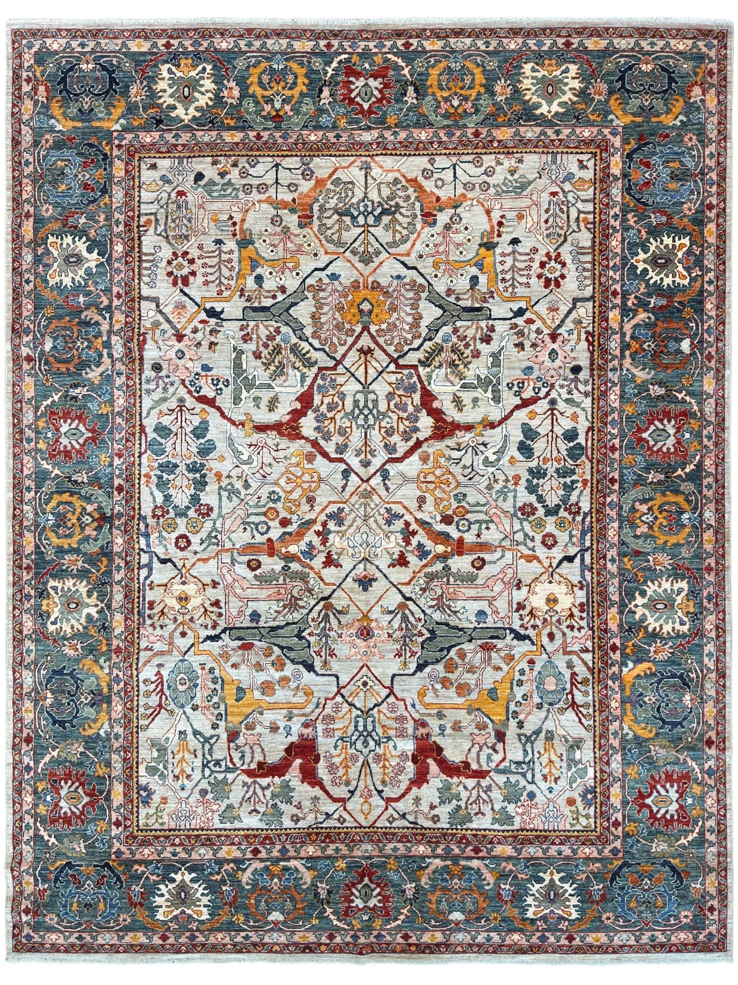 Transitional Bijar 9'2"x11'9"