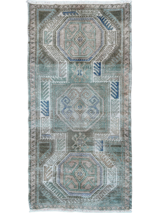 Turkish Vintage 1'11"x3'9"
