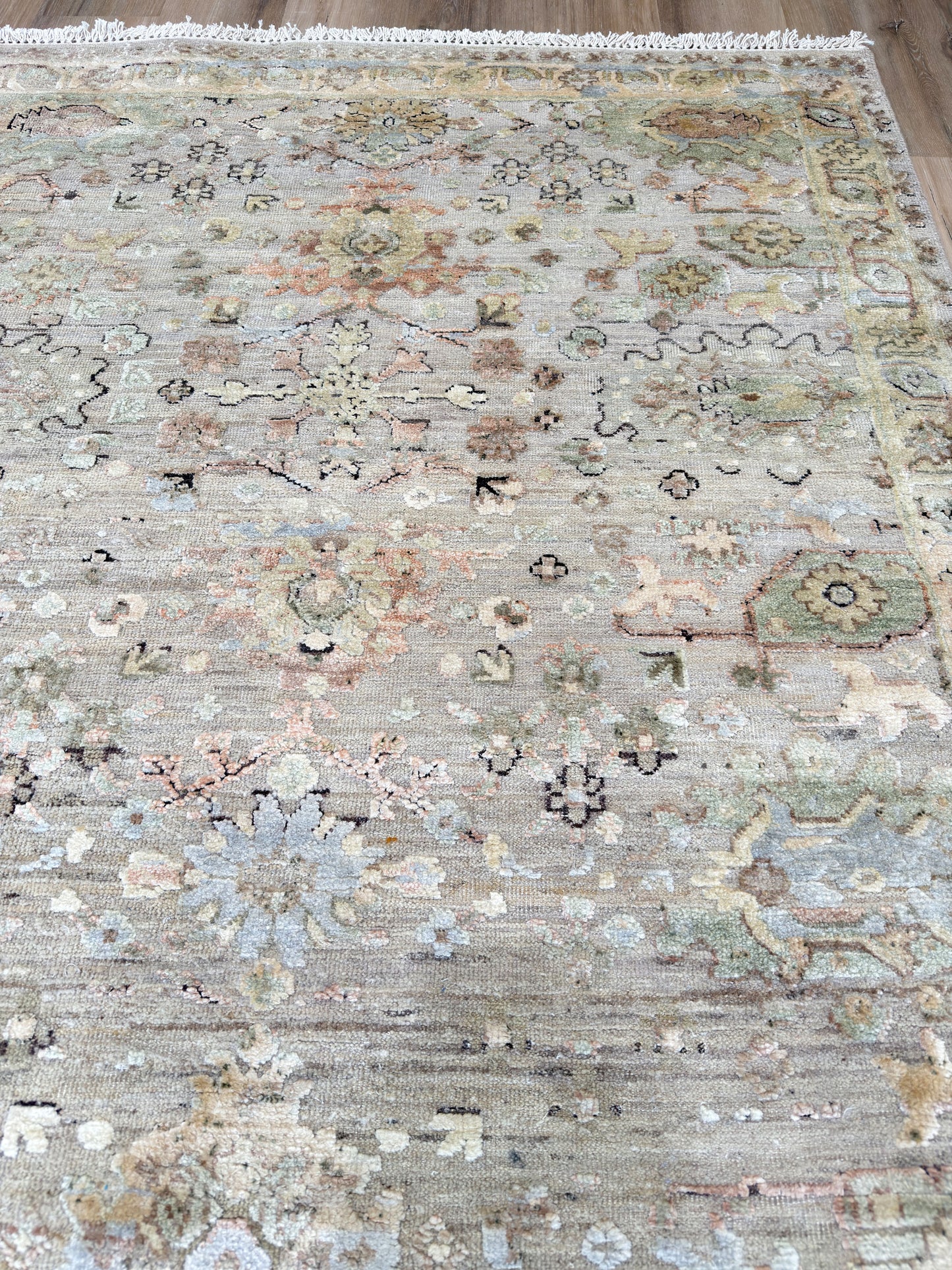 Vintage Look Oushak 10'1"x14'1"